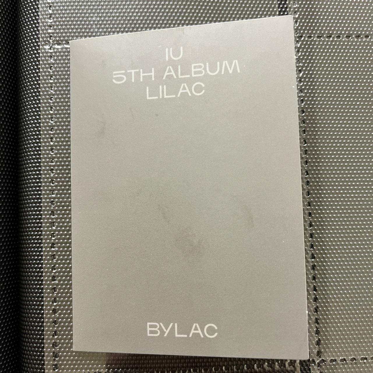 BYLAC IU 5th Album LILAC Small photo - Depop