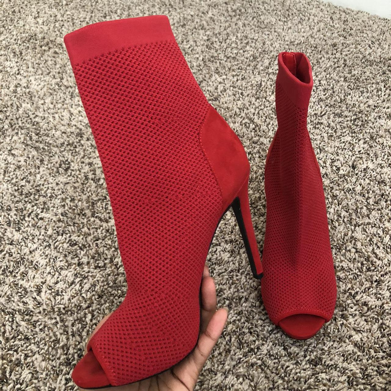guess sock booties