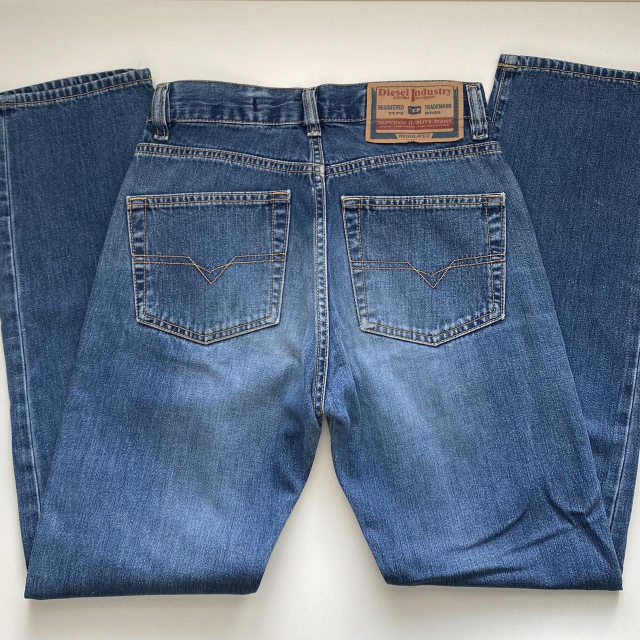 Diesel Women's Blue Jeans | Depop