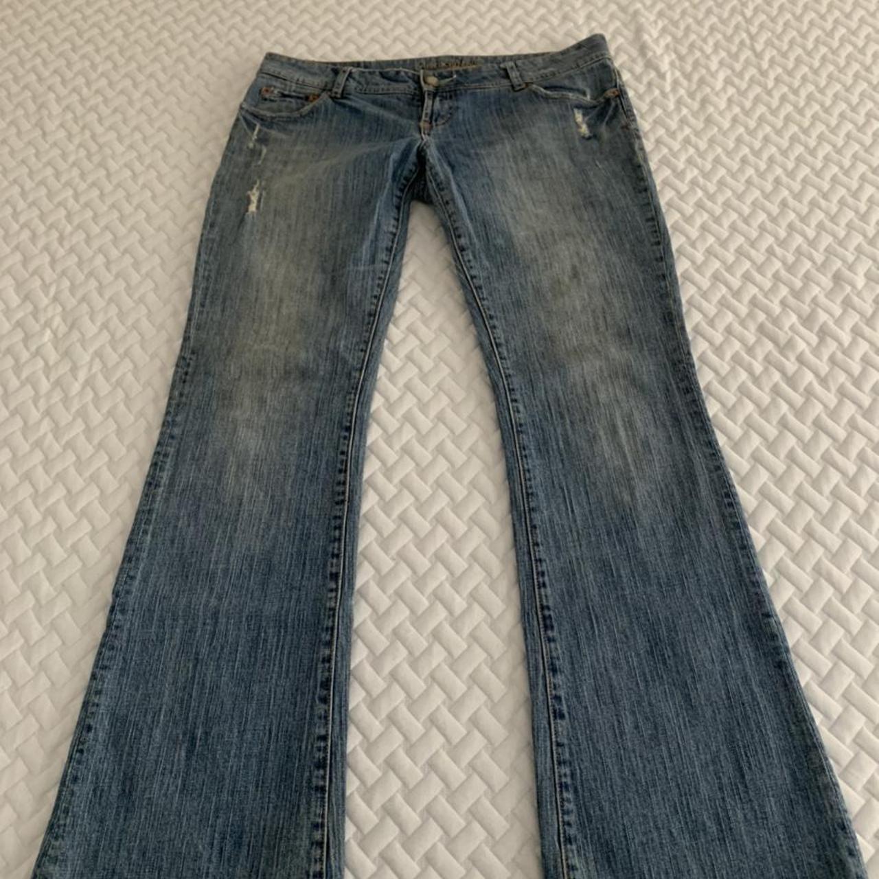 American eagle bootcut Jeans. Comfortable and easy... - Depop