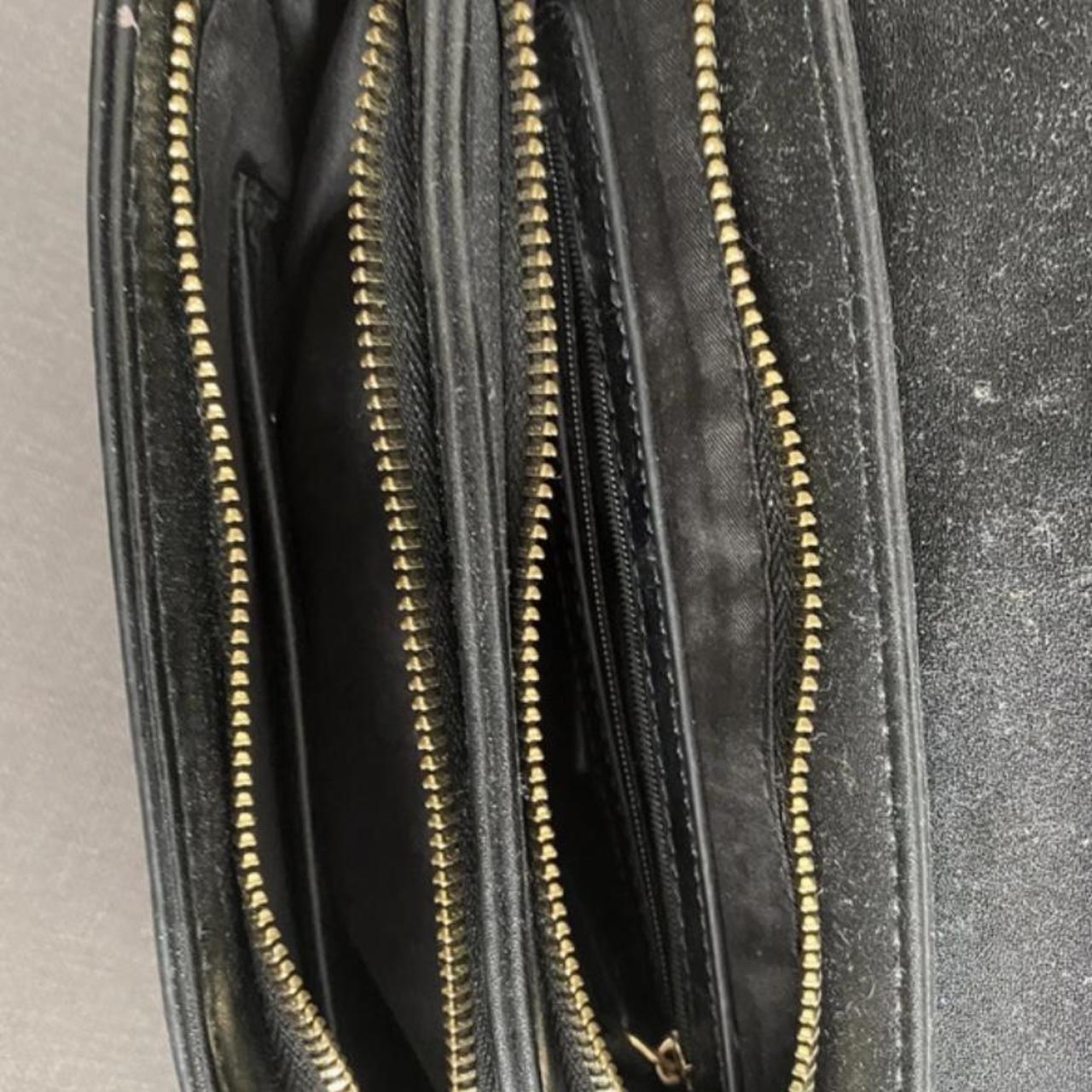 Valentino cross body bag with gold chain strap with... Depop