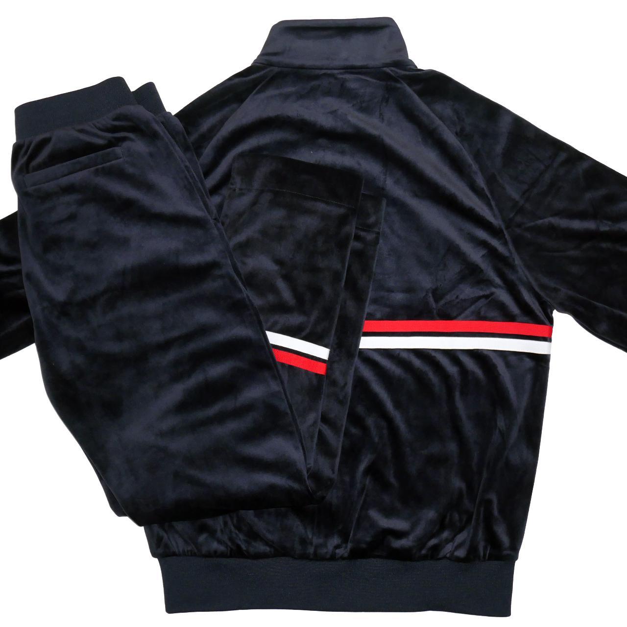 Sergio Tacchini velour velvet tracksuit set. This... Depop