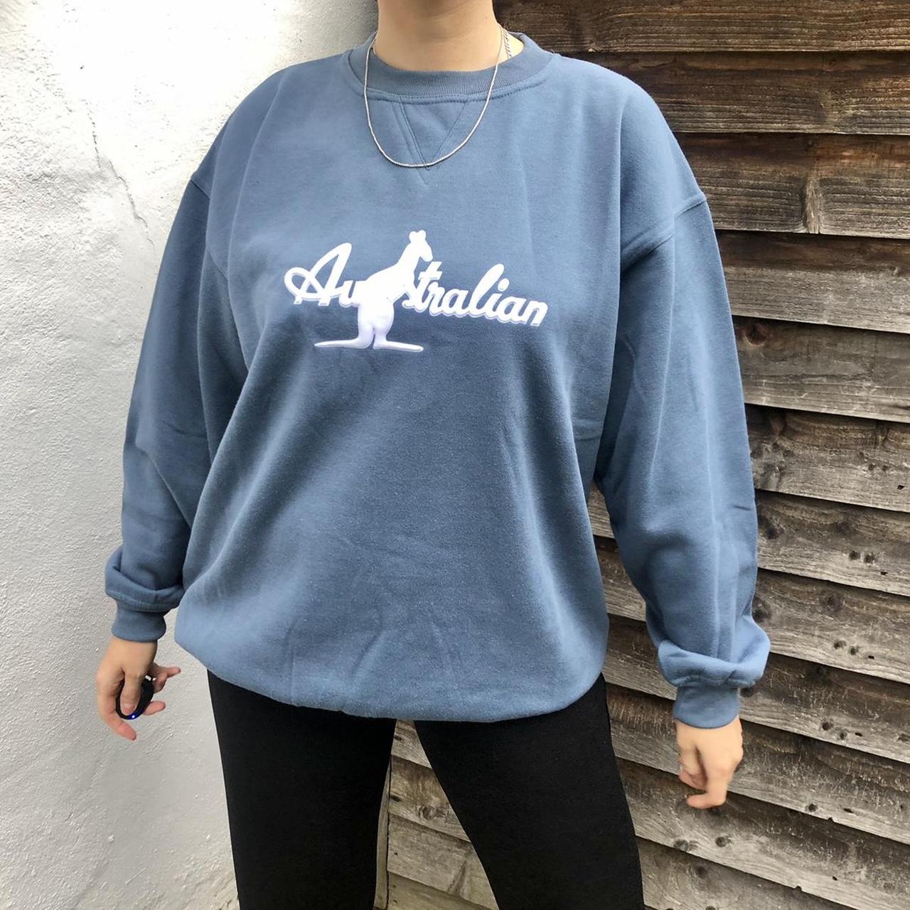 Product Image 1 - Vintage sweater jumper, blue with