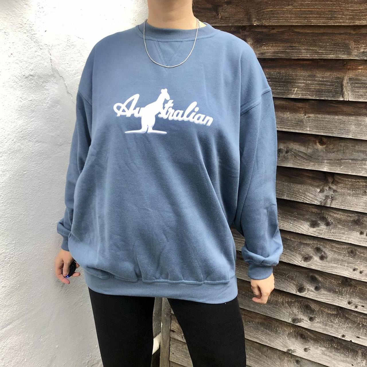 Product Image 4 - Vintage sweater jumper, blue with