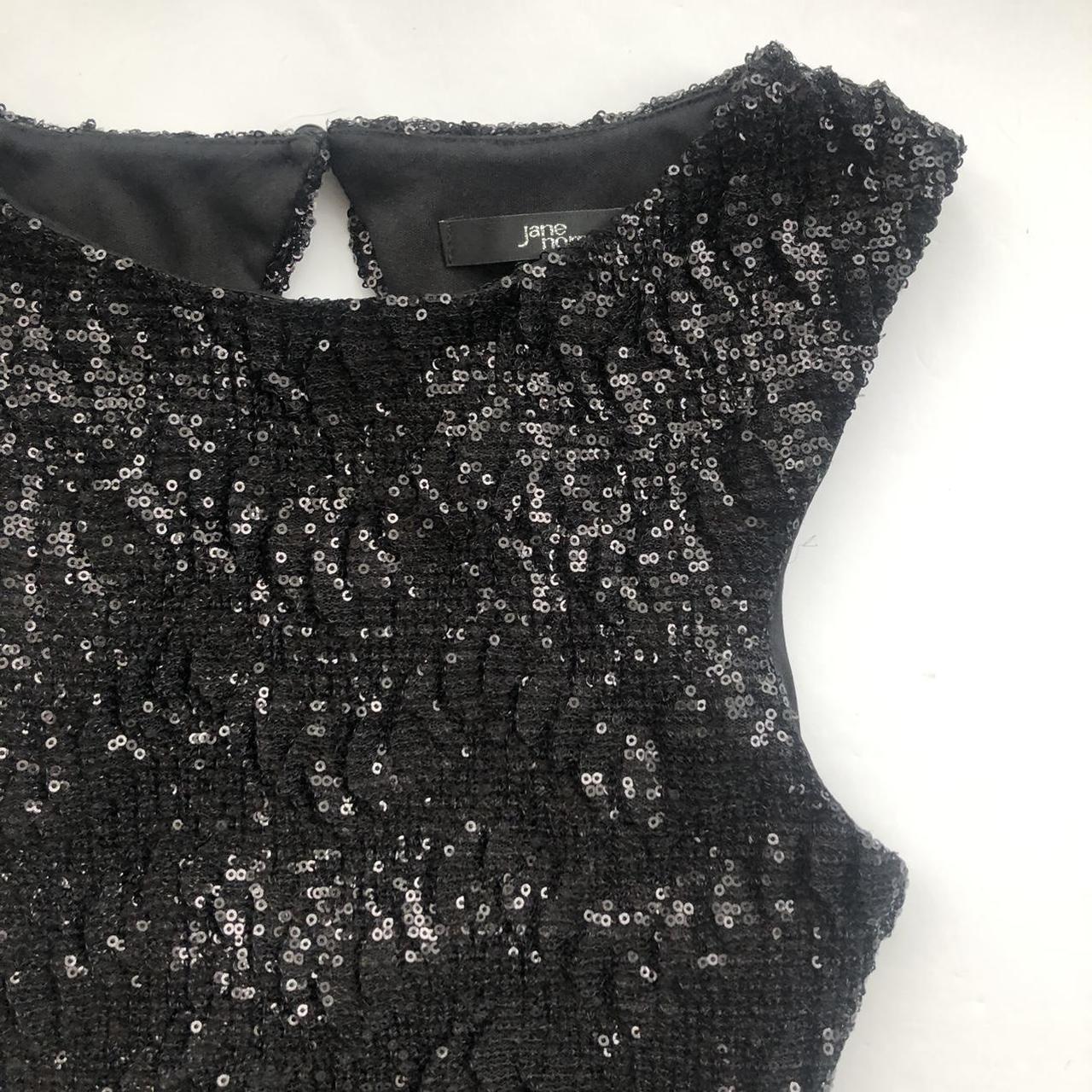 Jane Norman black dress, fully covered in sequins.... - Depop