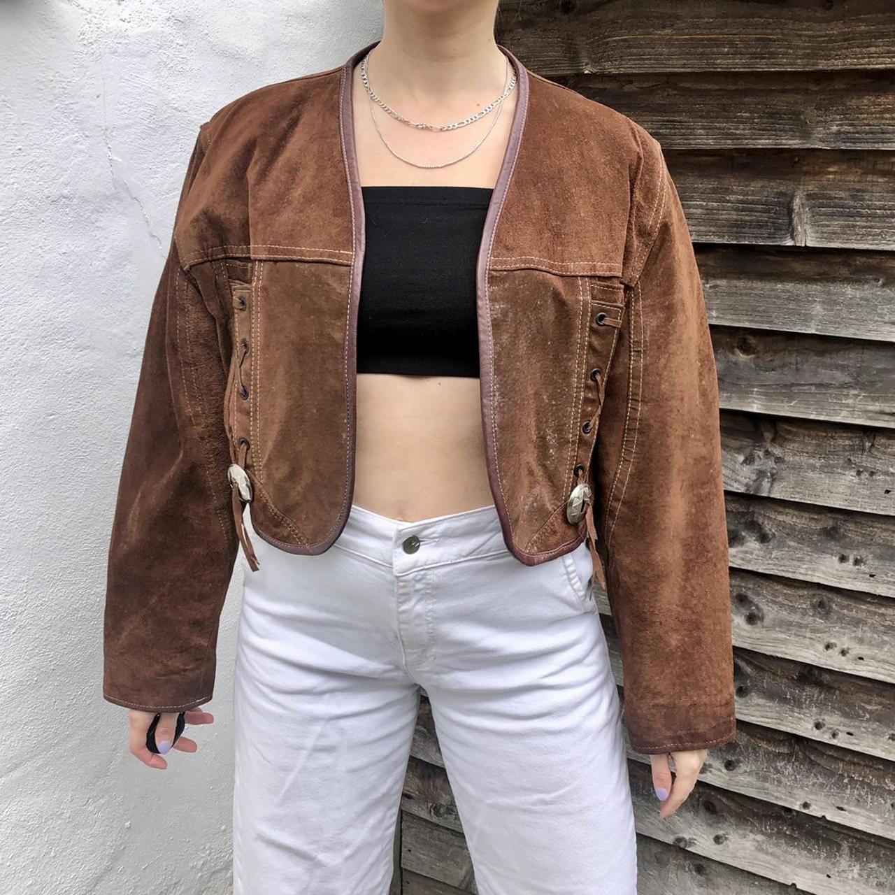 old suede jacket