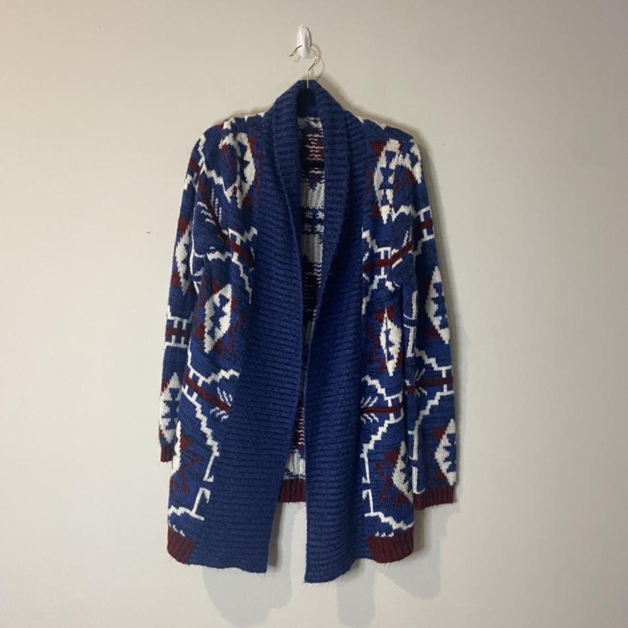 Charlotte Russe Aztec Cardigan Size XL Great... - Depop