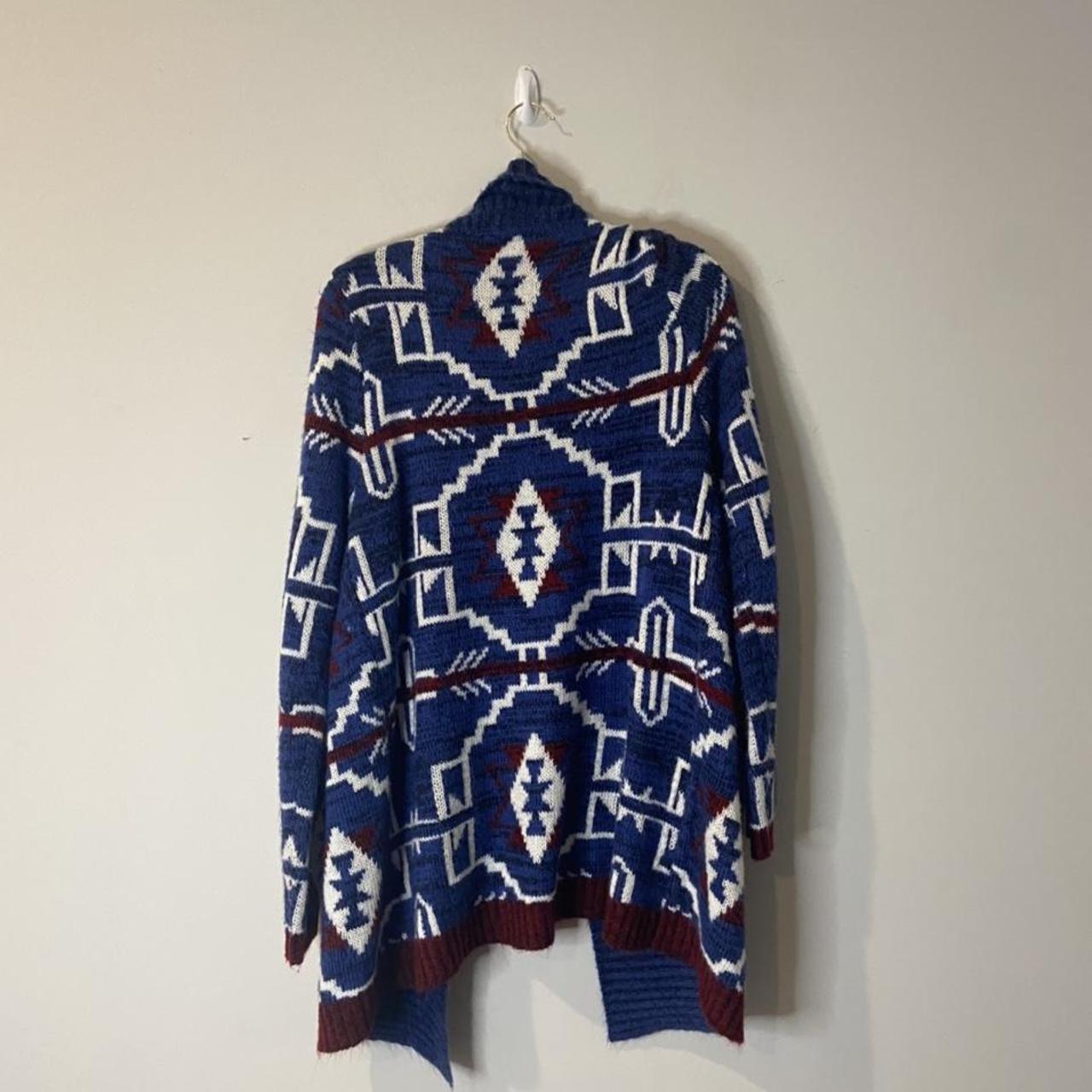 Charlotte Russe Aztec Cardigan Size XL Great... - Depop