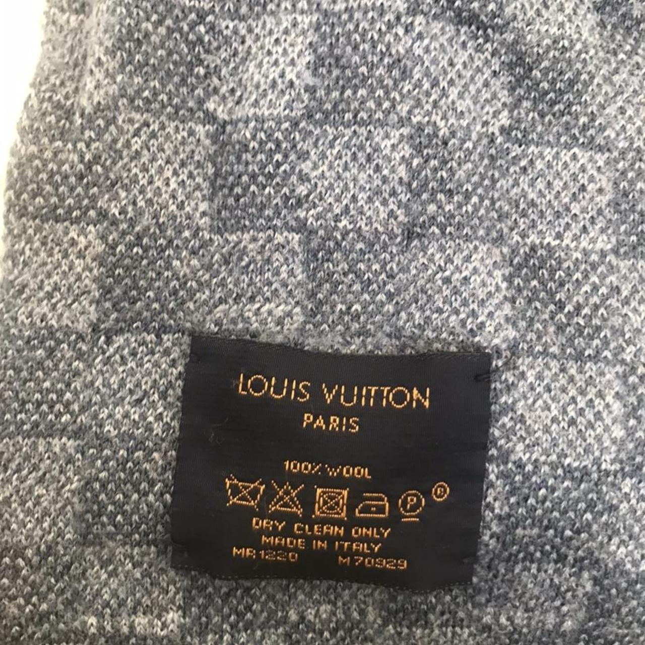 This is a used Louis vuitton scarf that has been... - Depop