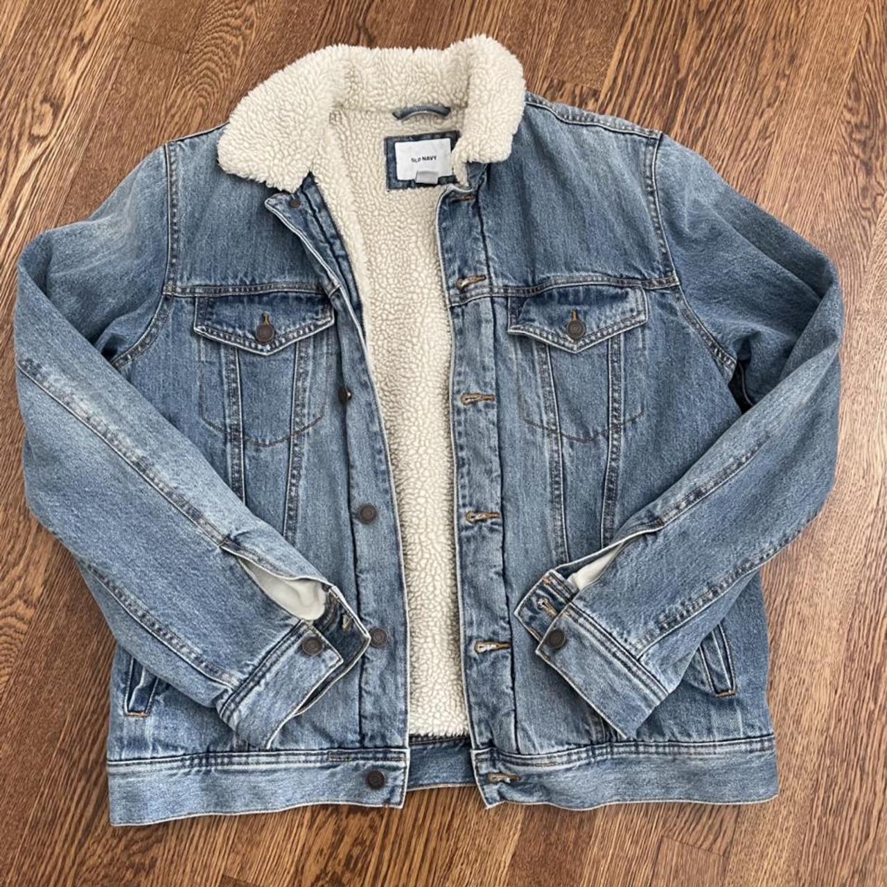 Old navy jean jacket Never worn #levis #denim... - Depop