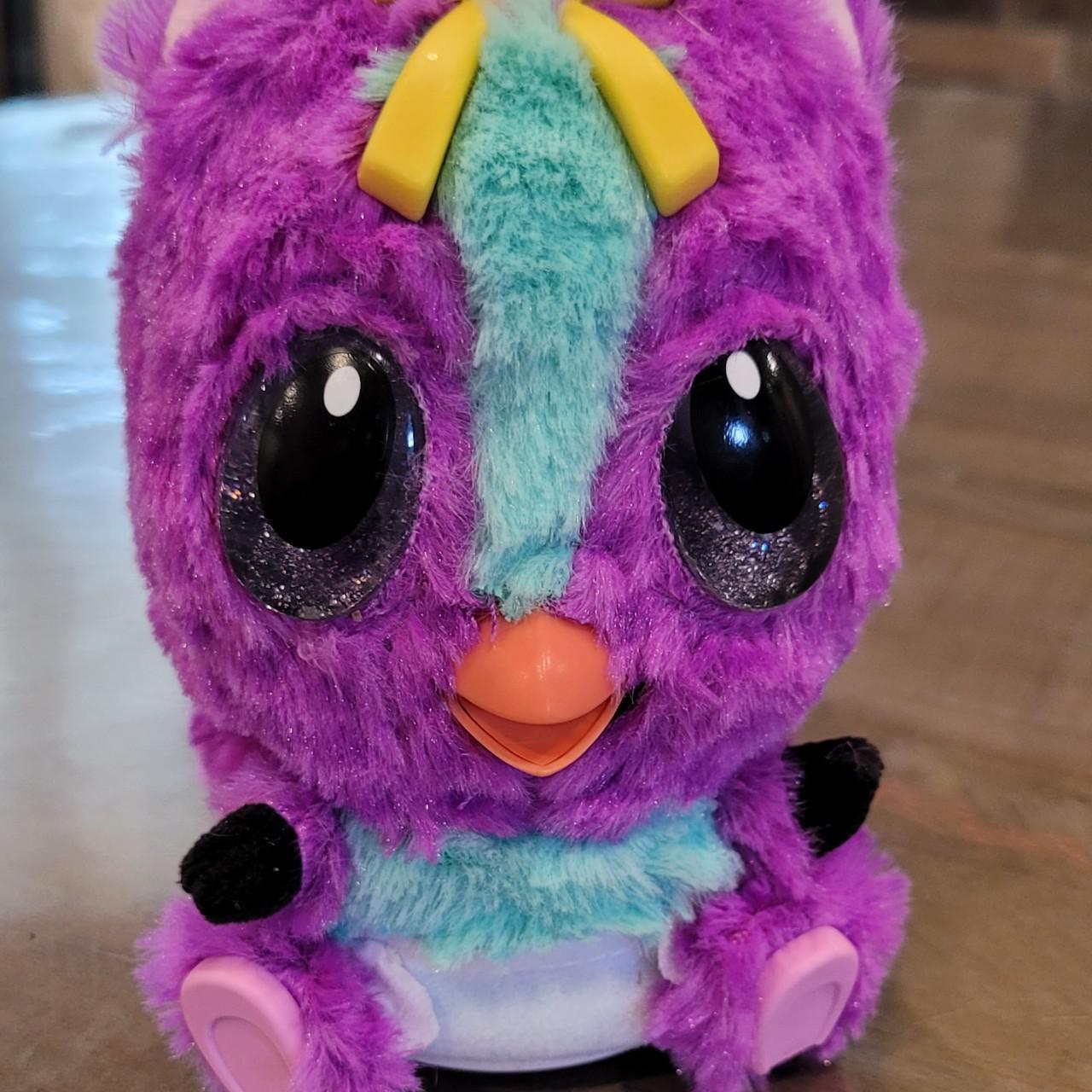 Hatchimal toy Purple bird, working in great condition - Depop