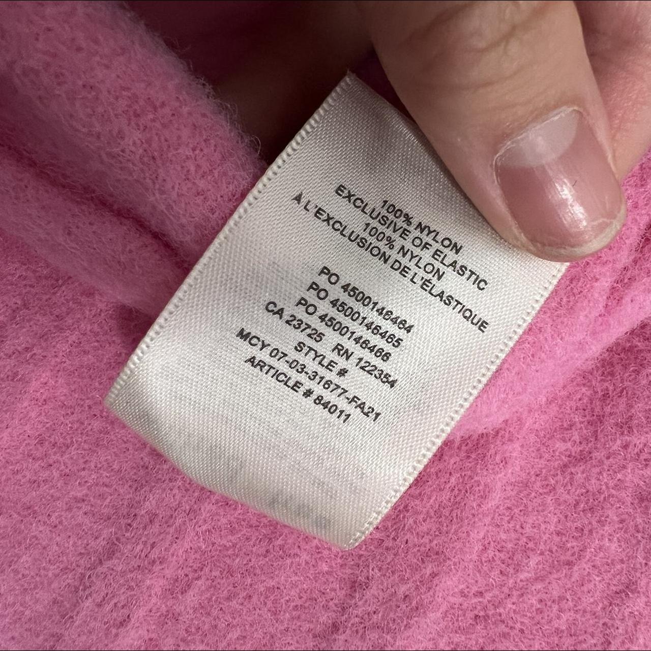 Aritzia Women's Pink Cardigan Depop