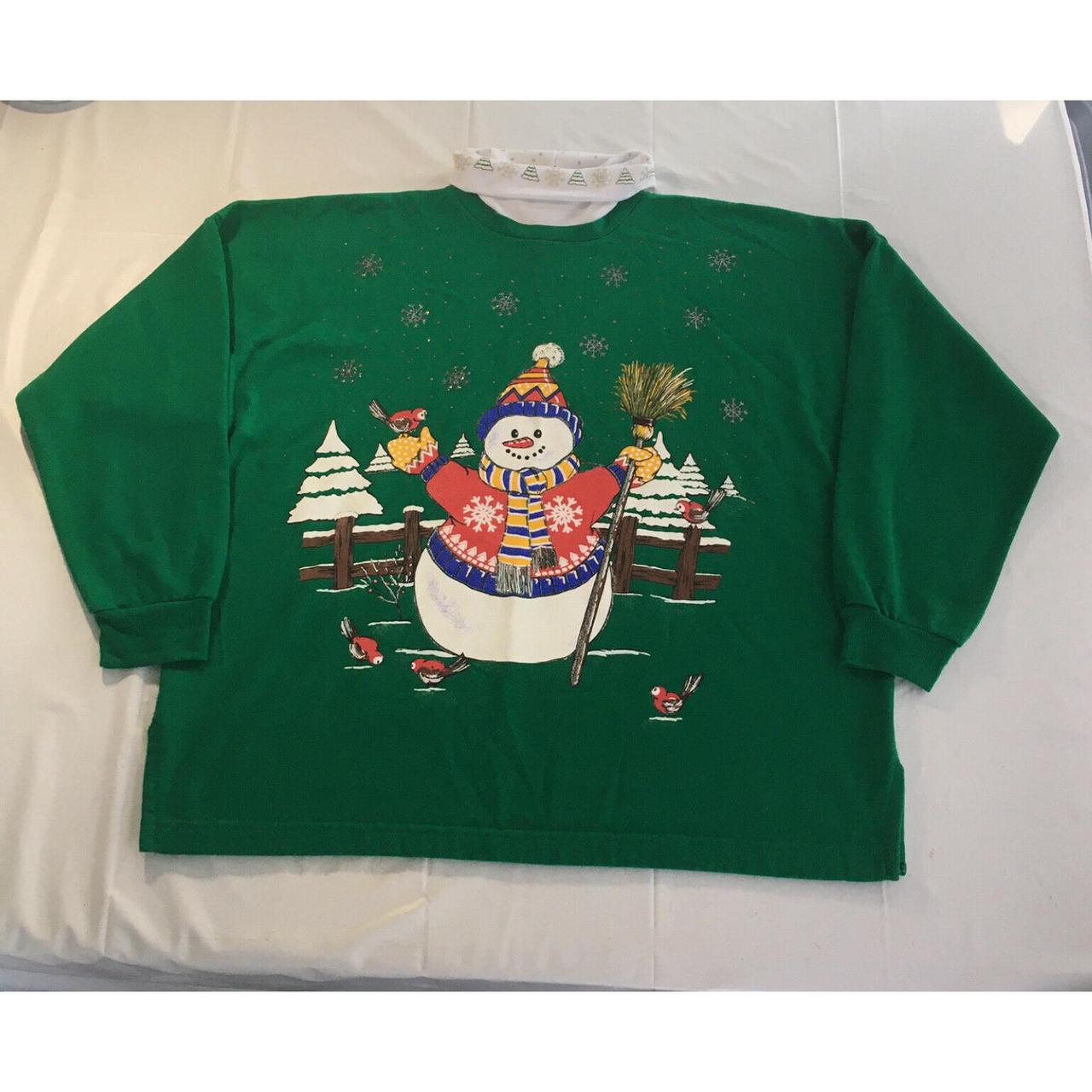 mens vintage christmas sweater
