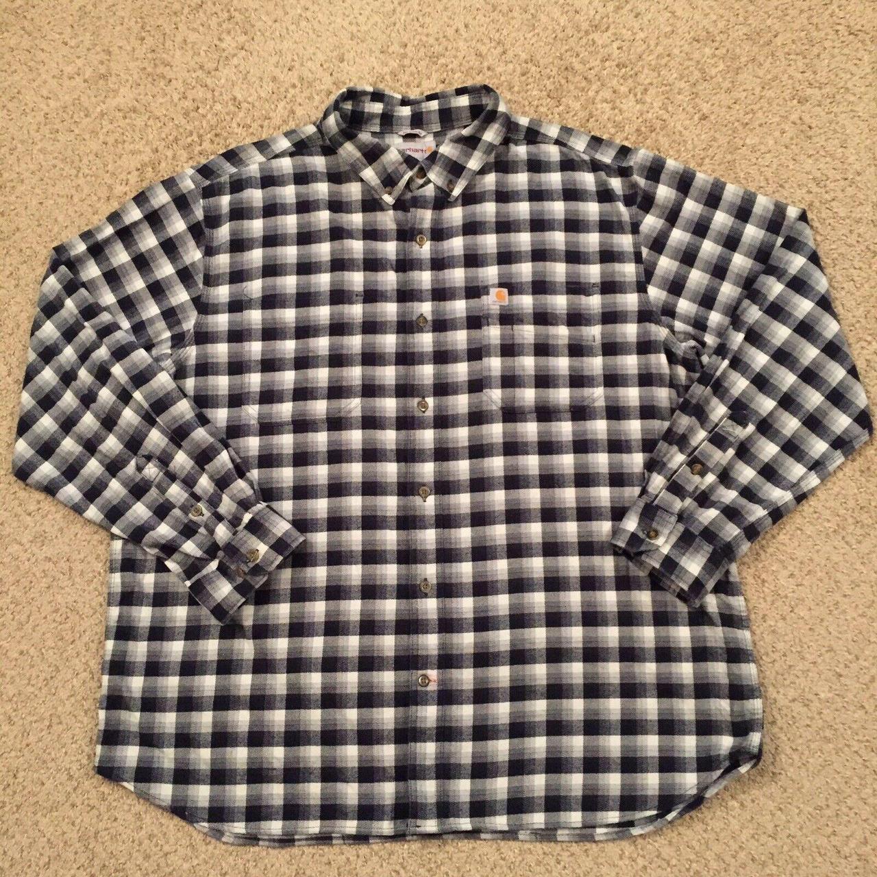 carhartt relaxed fit flannel