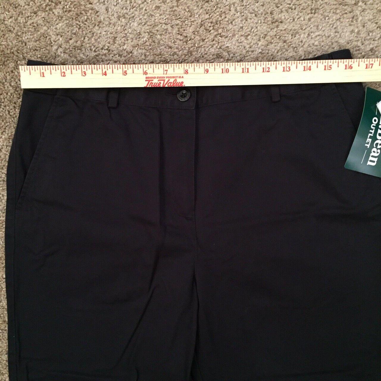 NWT LL Bean Bayside Twill Classic Fit Cropped Womens... - Depop