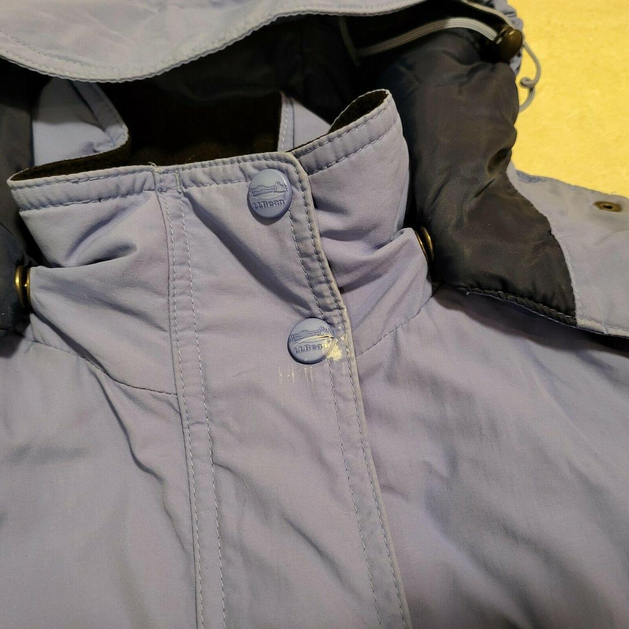 LL Bean Womens Ski Parka Hooded Jacket Winter Coat... Depop