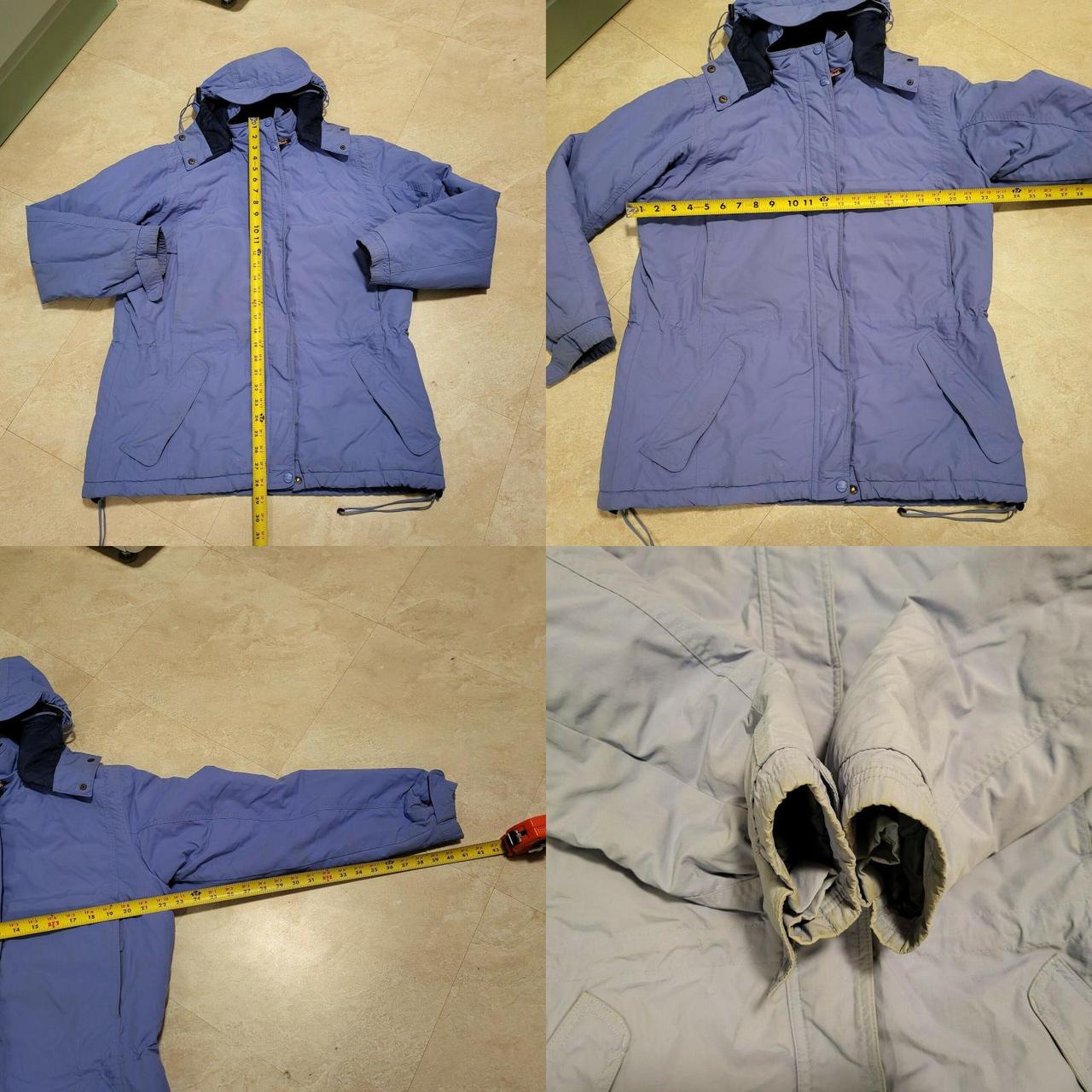 LL Bean Womens Ski Parka Hooded Jacket Winter Coat... Depop