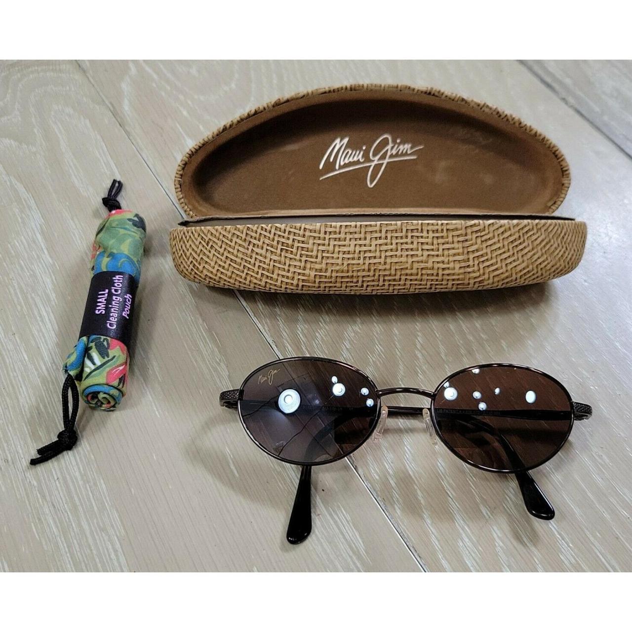 MAUI JIM CORAL REEF SUNGLASSES Brown Bronze... - Depop