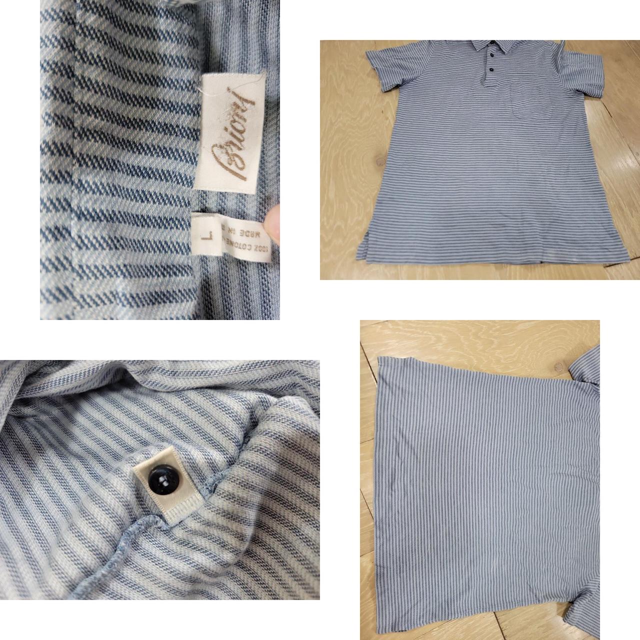 Product Image 4 - Brioni Men's Cotton Pocket Polo