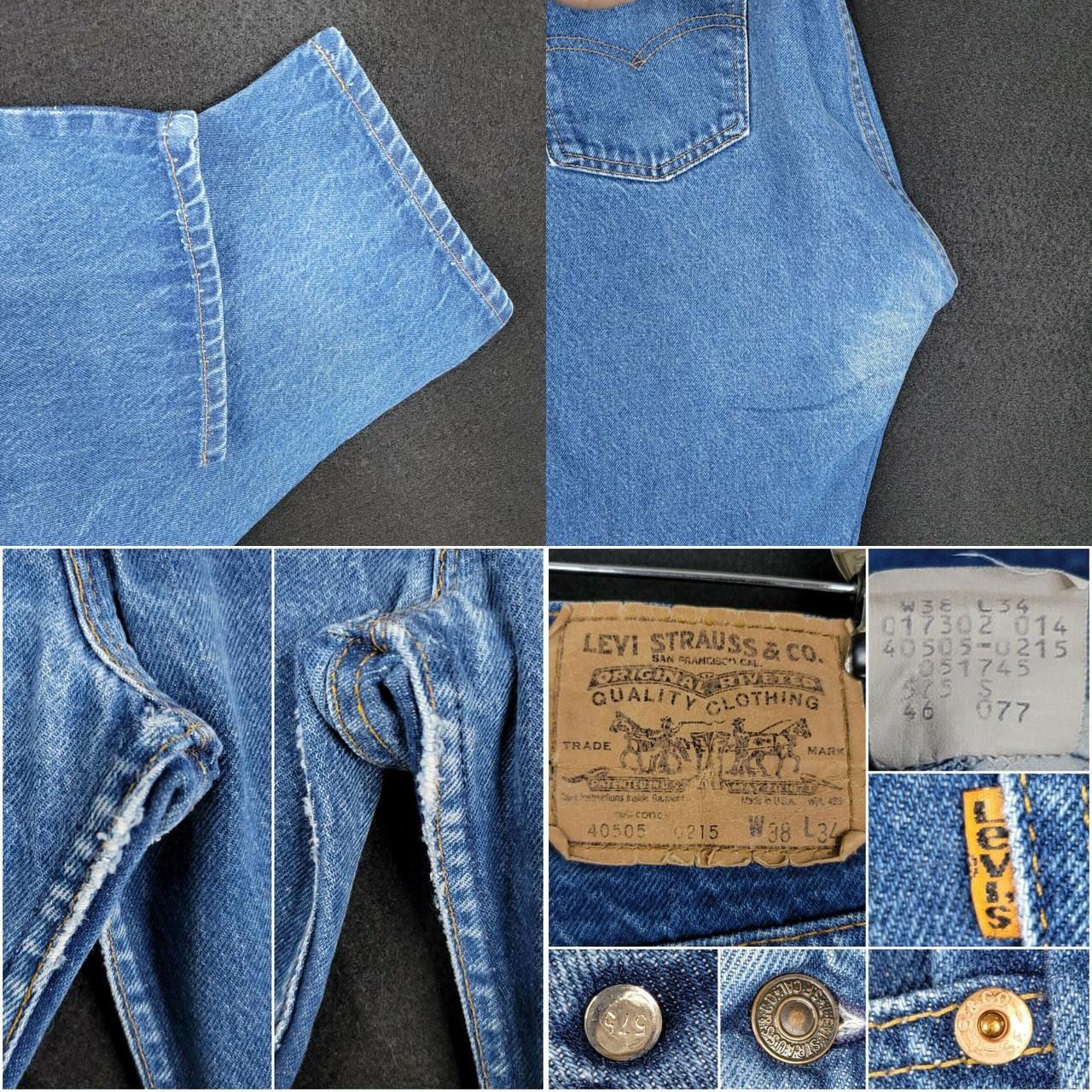 vintage levis 505 mens jeans