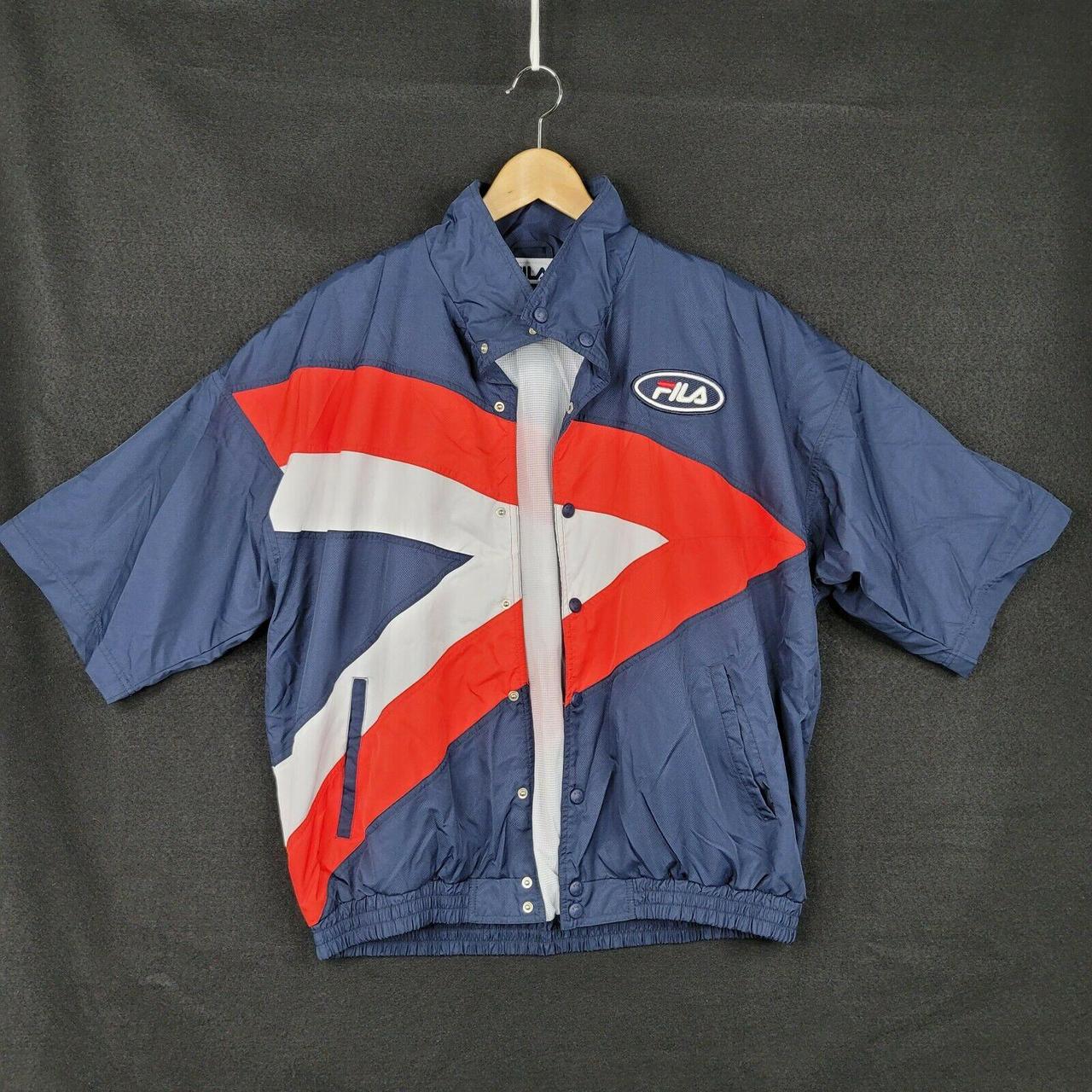 fila short sleeve jacket