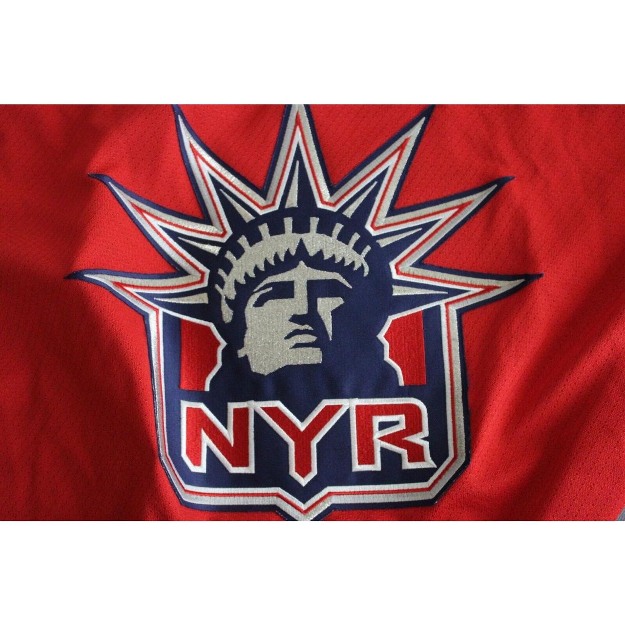 Youth Reebok CCM NY Rangers Jersey Size: L/XL 100% - Depop