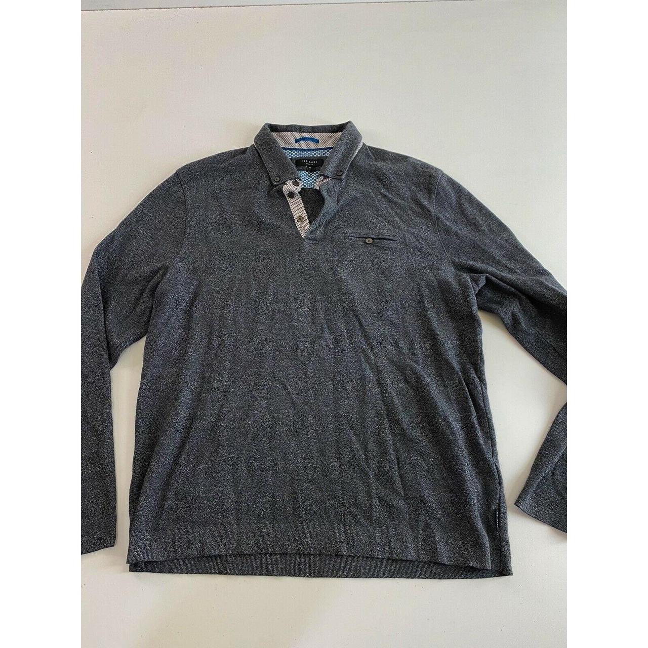 ted baker long sleeve polo shirt