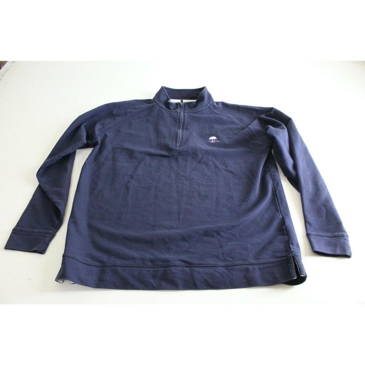 Footjoy Embroidered 1921 Zippered Golf SWEATER Large... - Depop