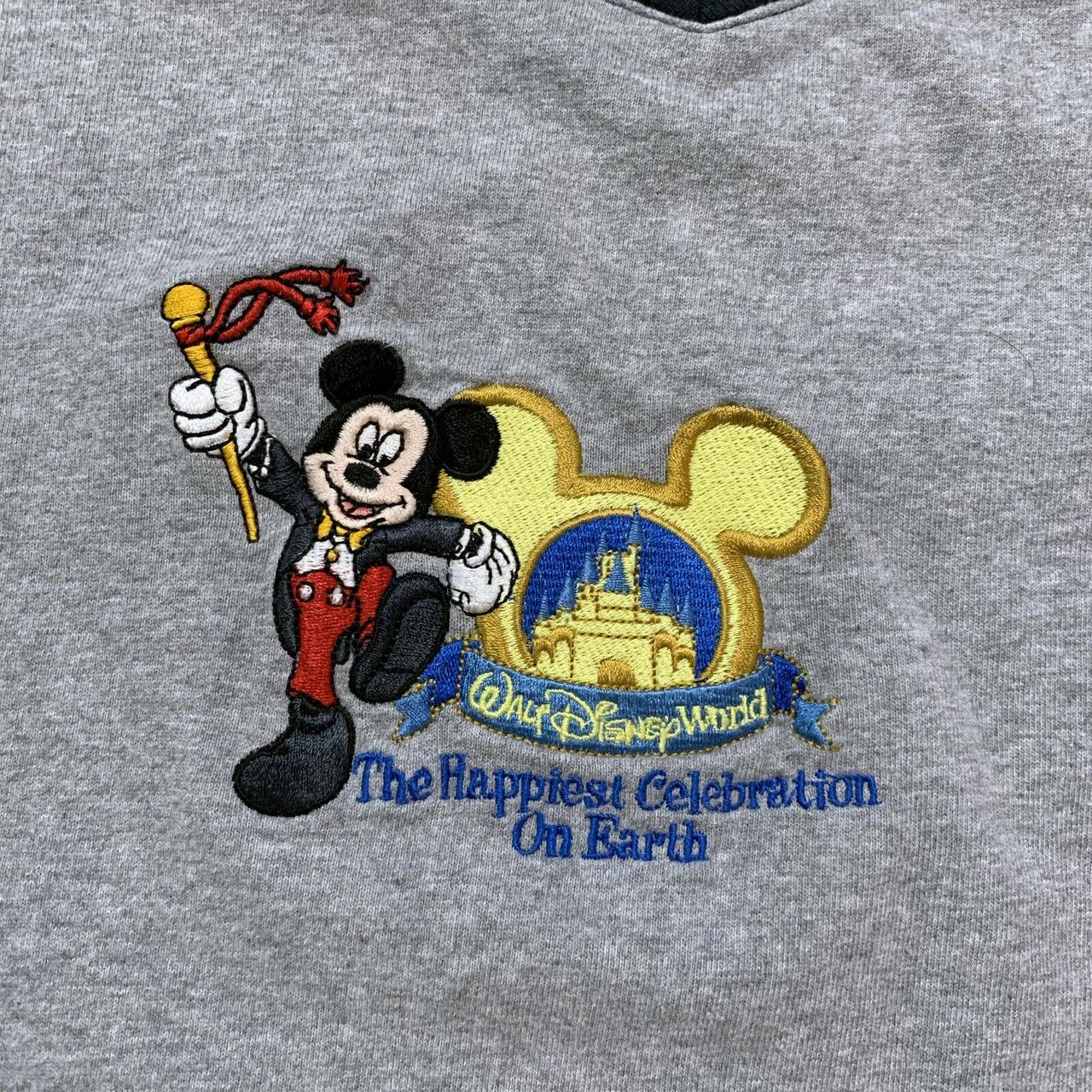 Vintage Walt Disney World Celebration Embroidered V... - Depop