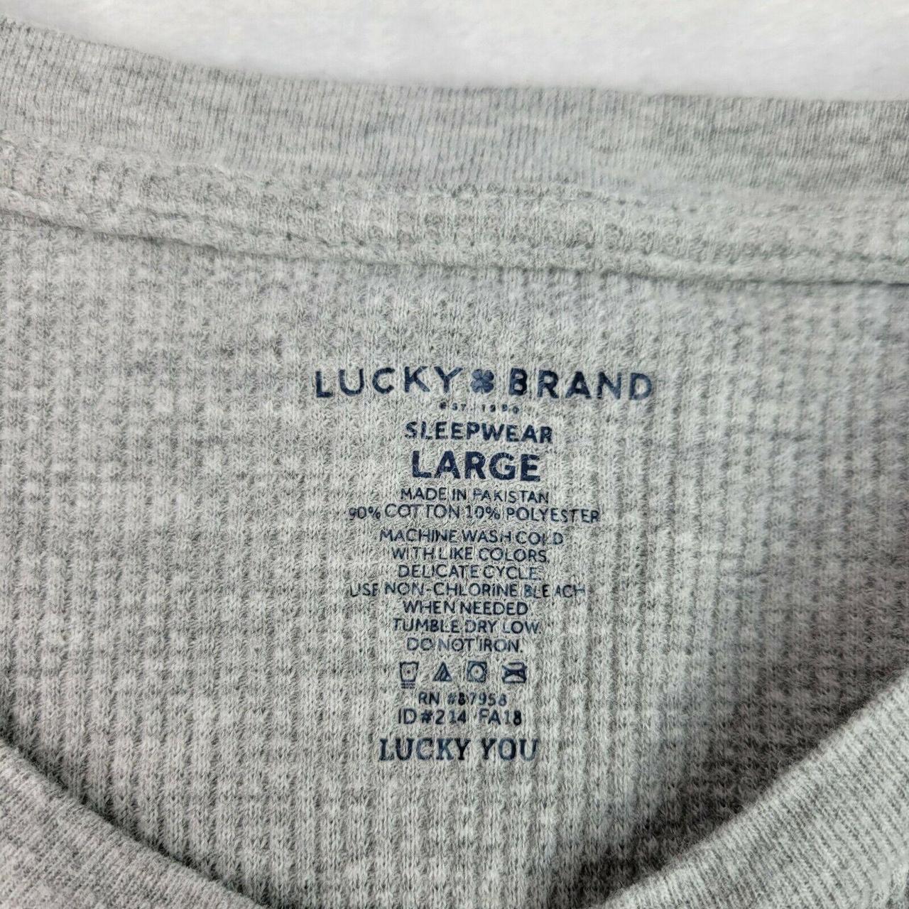 Lucky Brand Men's Grey Sweatshirt | Depop