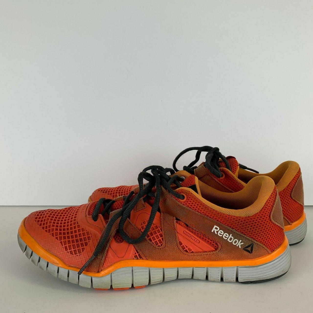 forfængelighed fedt nok maskinskriver Reebok Crossfit PW3R Z Rated Training Shoes Orange... - Depop