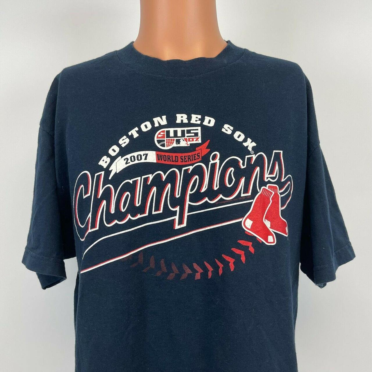 Boston Red Sox MLB Baseball 2007 World Series Champions T Shirt