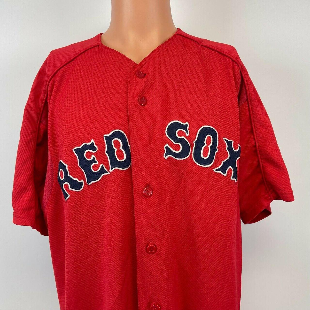 Magestic MLB Boston Red Sox Cool Base Jersey Style - Depop