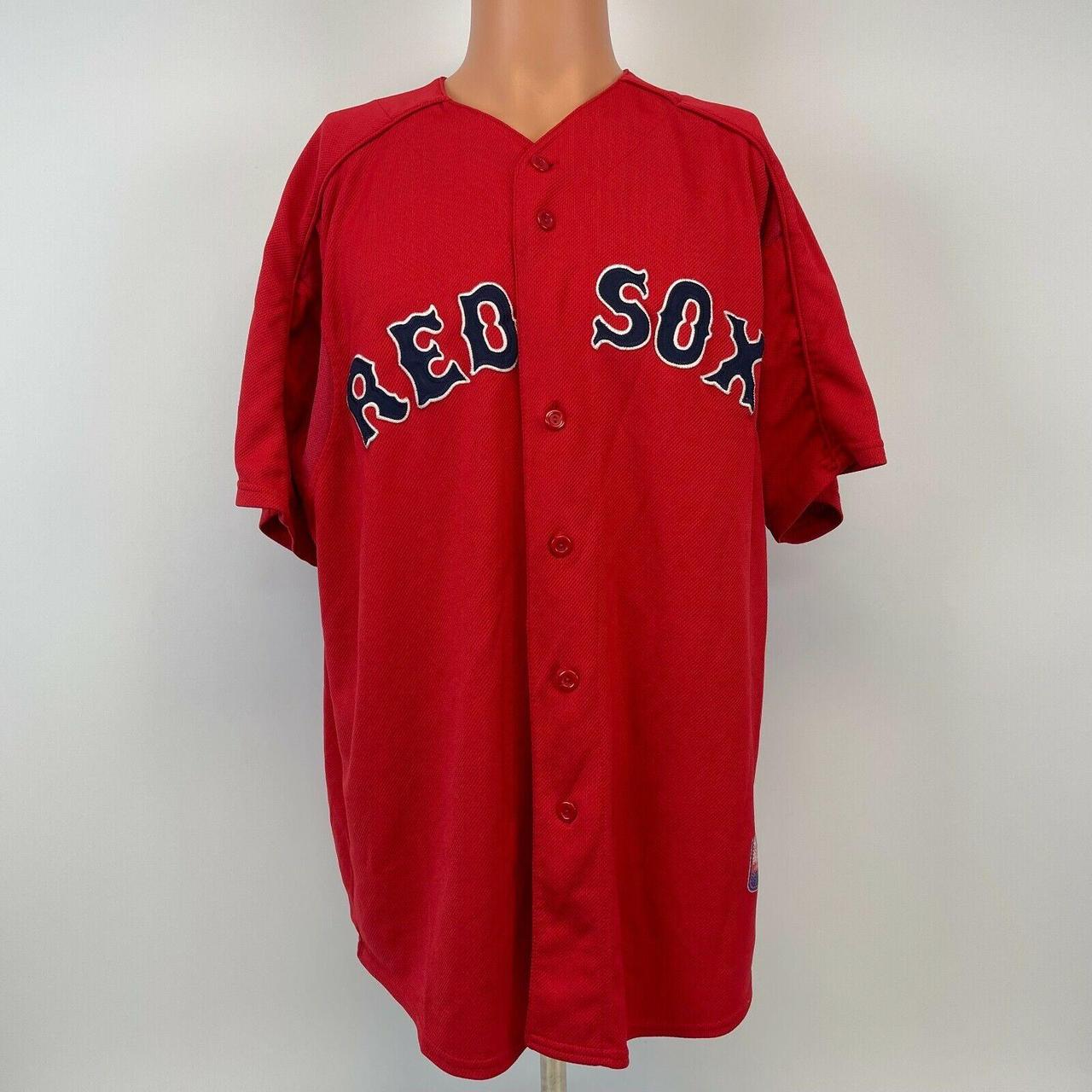 Majestic Boston Red Sox Baseball Jersey “Edgar - Depop