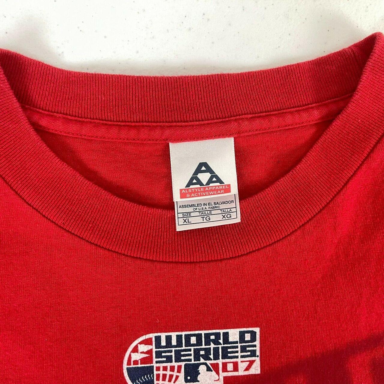 World Series Red Sox shirt Long sleeve 2007 - Depop