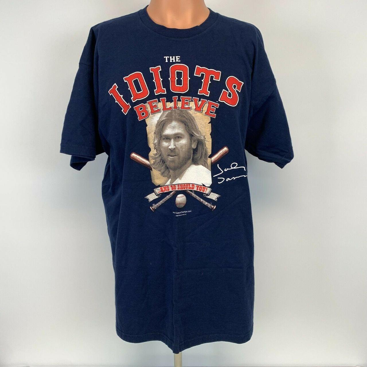 Boston Red Sox 2004 The Idiots Believe T Shirt - Depop