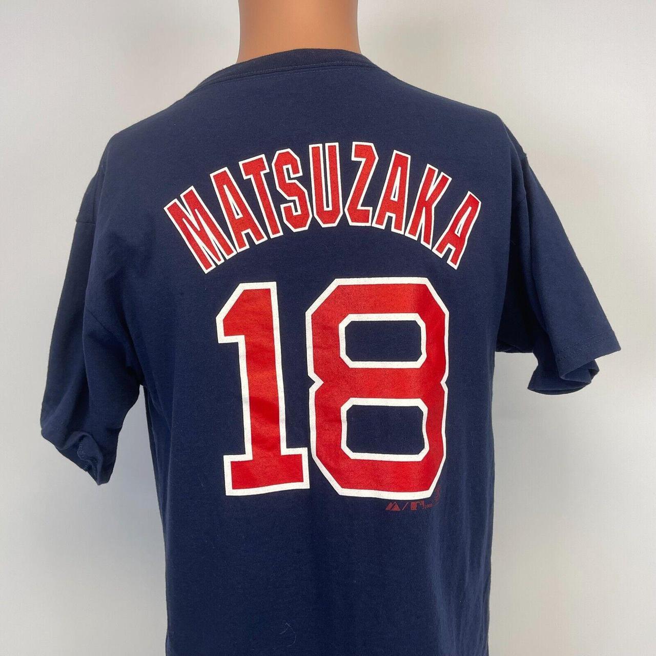Majestic Daisuke Matsuzaka Boston Red Sox Jersey T - Depop