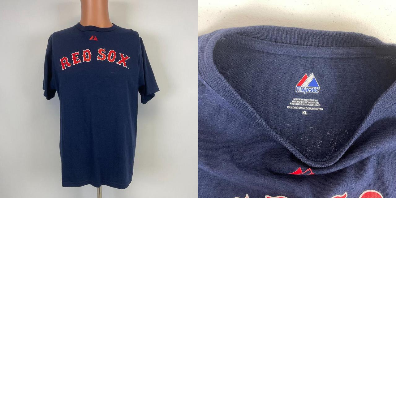 Majestic Daisuke Matsuzaka Boston Red Sox Jersey T Shirt Dice K MLB  Baseball XL