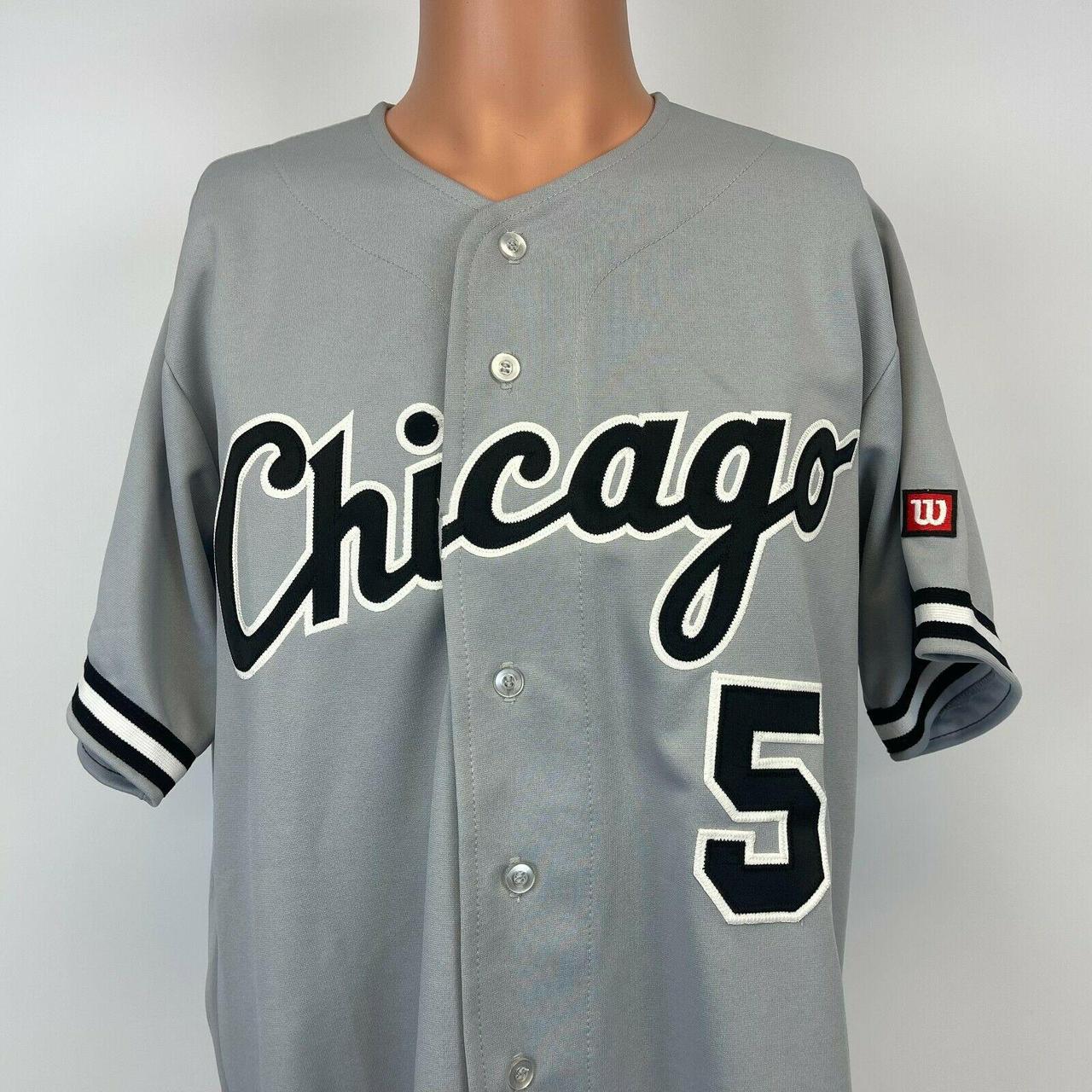 Wilson Ray Durham Chicago White Sox Road Jersey Vtg... - Depop