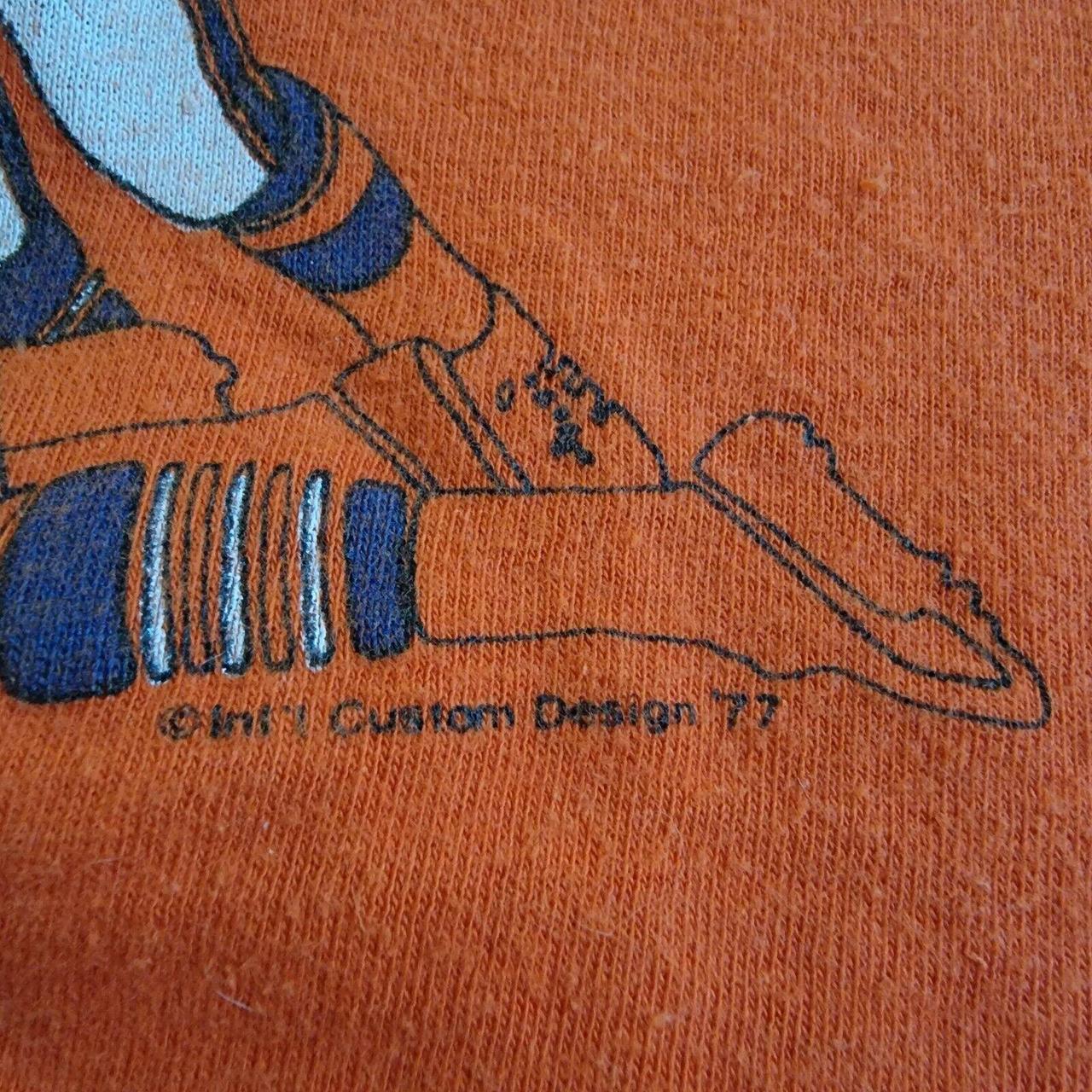 1970s #53 Orange Crush Denver Broncos Sweatpants - Depop