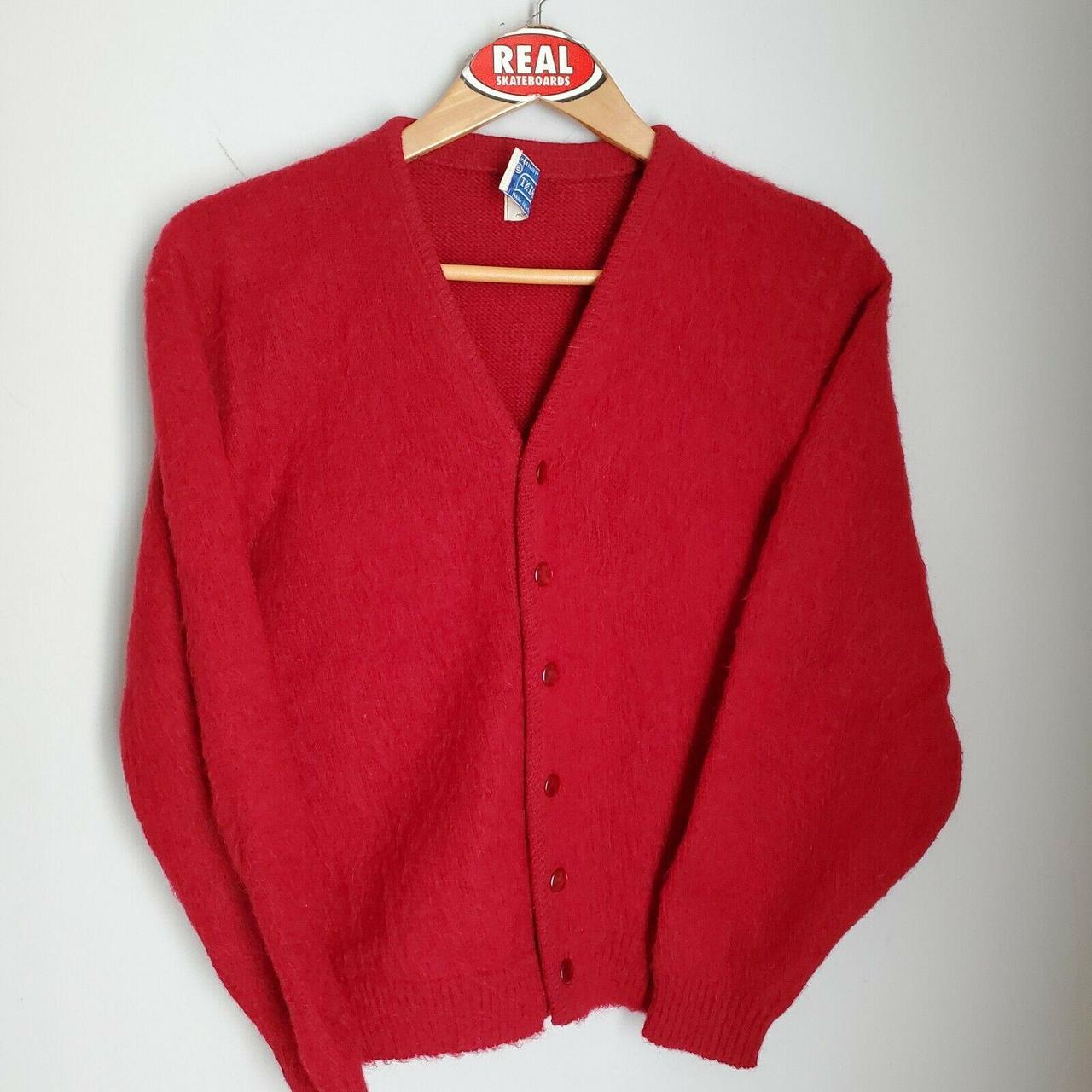 mens vintage mohair sweater