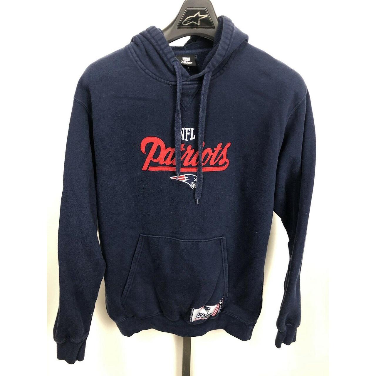 A1 MENS NFL TEAM APPAREL NEW ENGLAND PATRIOTS HOODIE - Depop