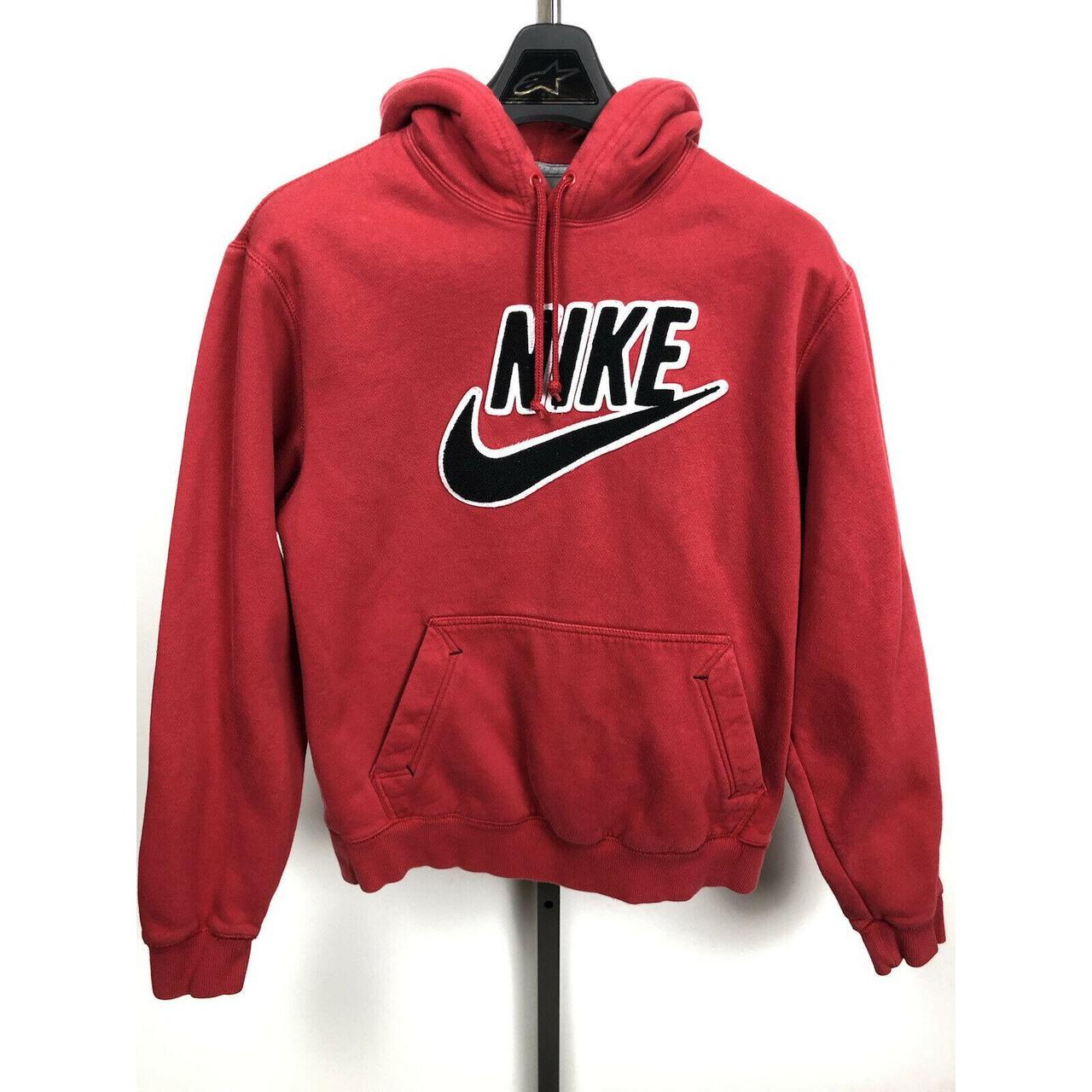 center logo nike hoodie