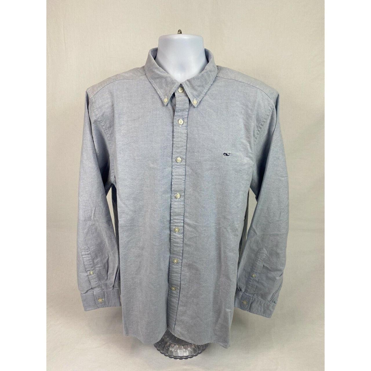 MEN’S VINEYARD VINES LONG SLEEVE COLLARED BUTTON... Depop