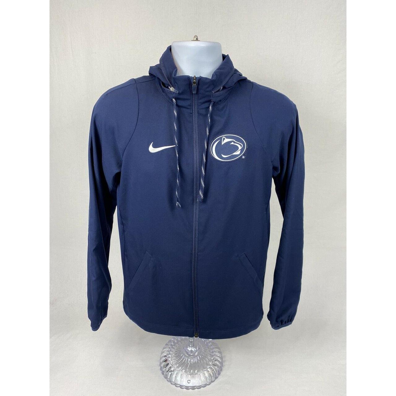 MENS NIKE DRI-FIT PENN STATE NITTANY LIONS FULL ZIP... - Depop