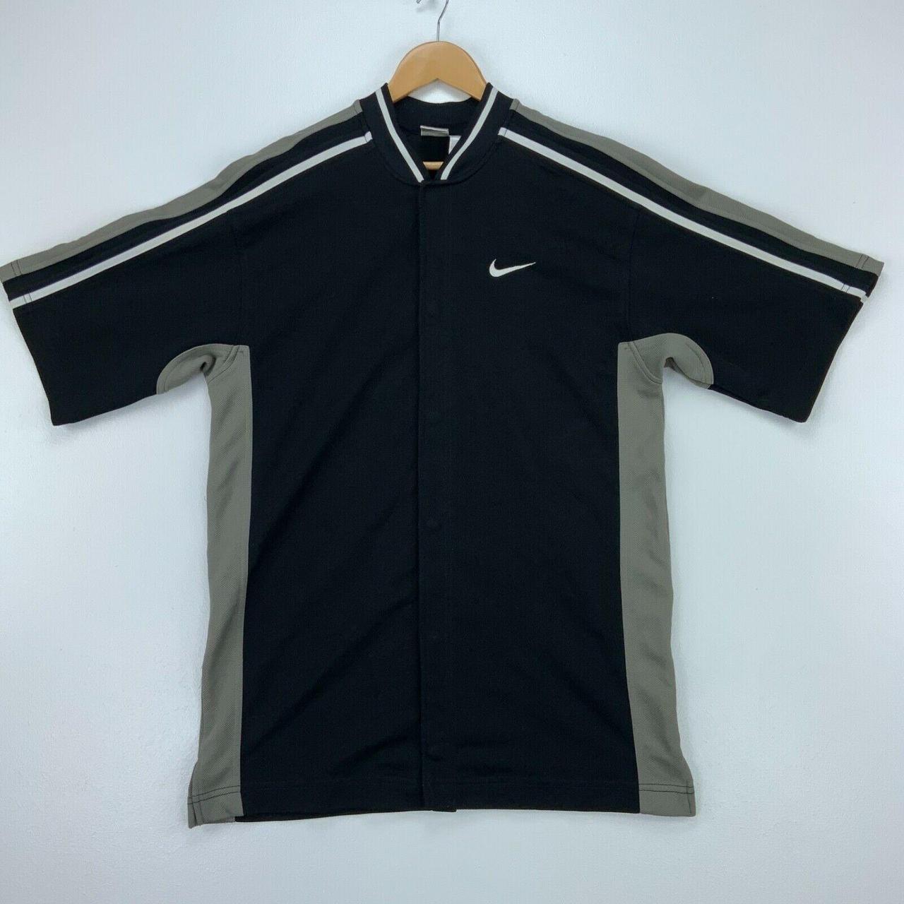 nike button up jersey