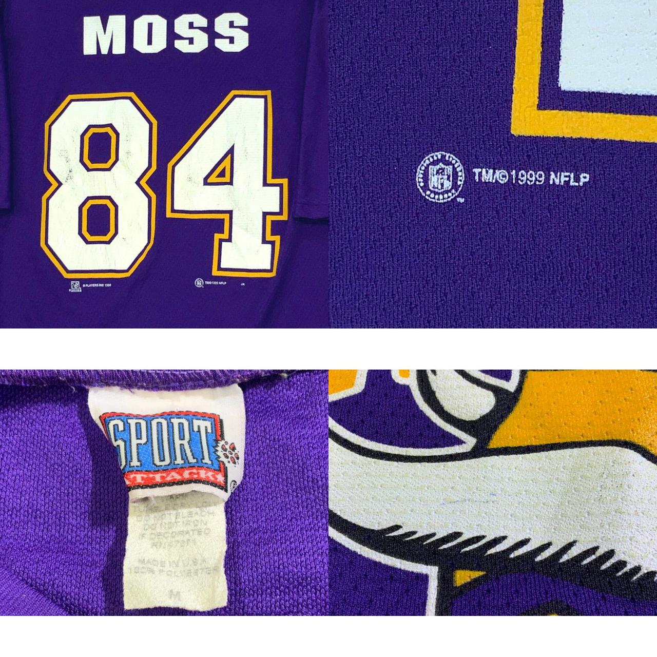 Vintage/Retro Randy Moss Jersey (Rare) Size - - Depop