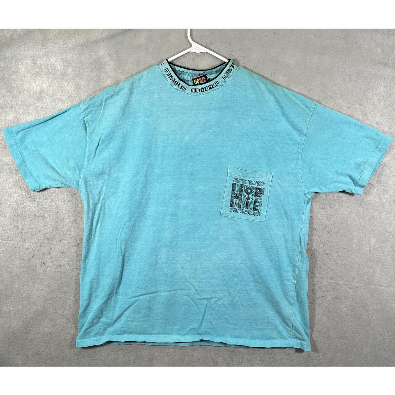 Hobie Men's Blue T-shirt | Depop