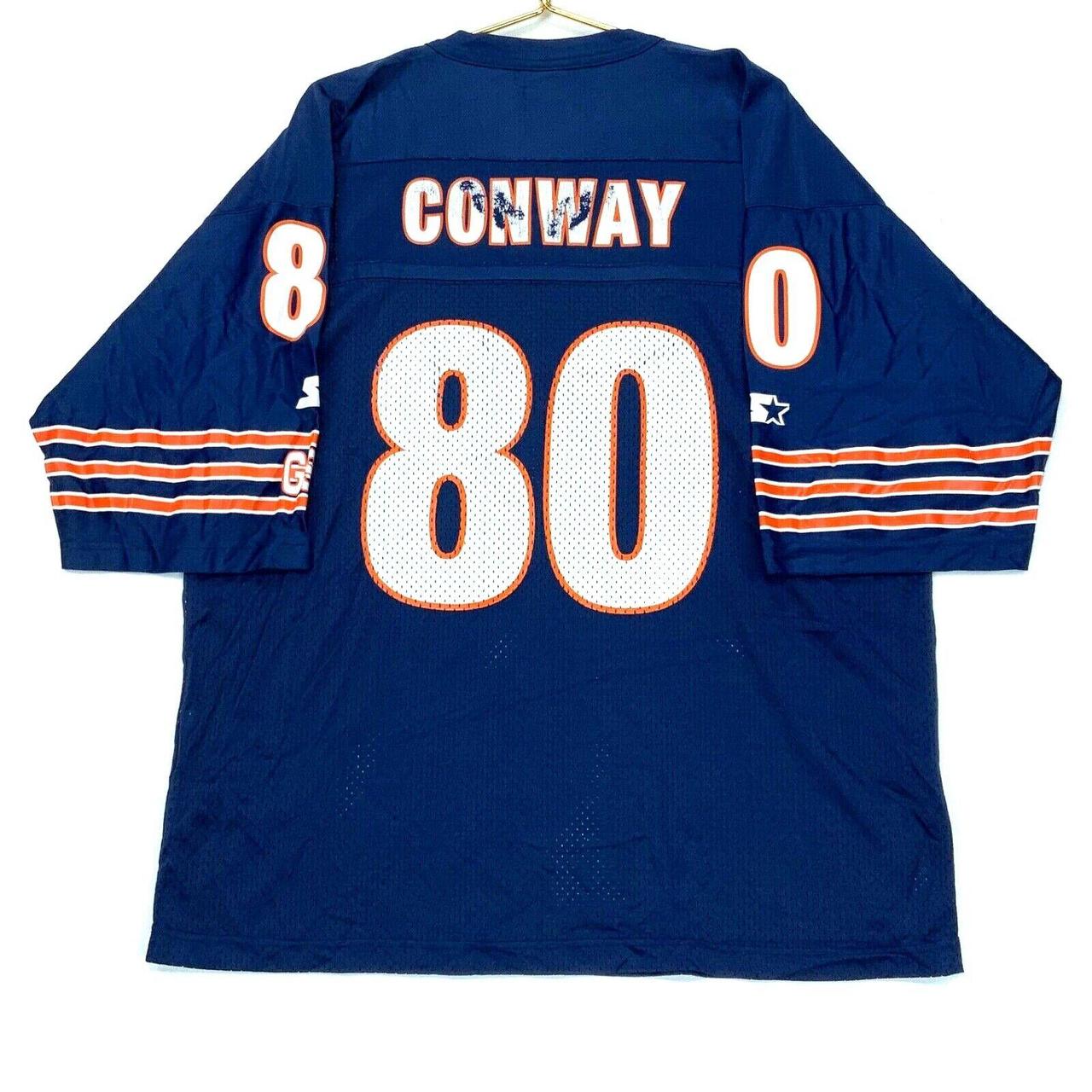 1995 CURTIS CONWAY 80 CHICAGO BEARS STARTER VINTAGE... Depop