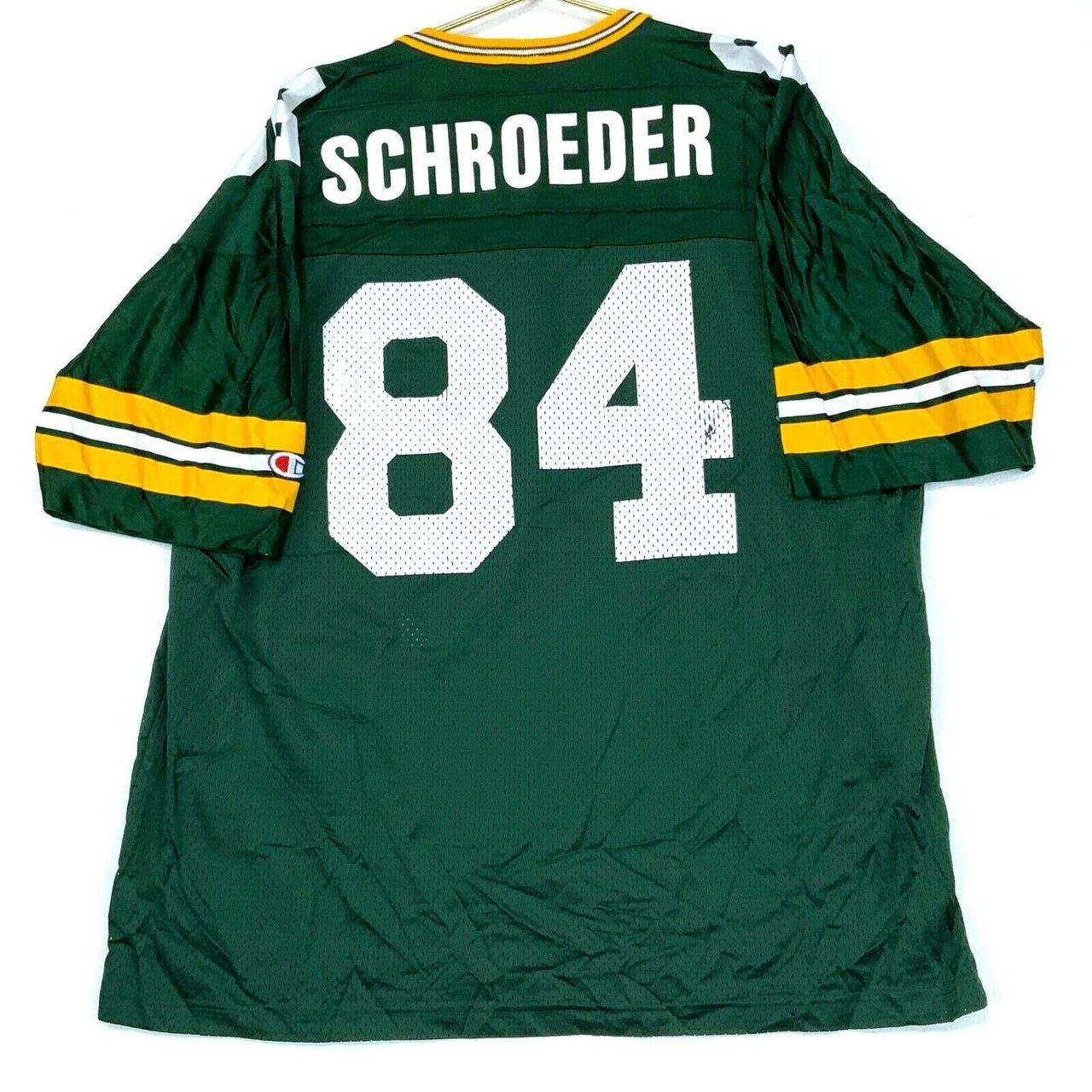 Bill Schroeder 84 Green Bay Packers Champion Vintage Jersey 